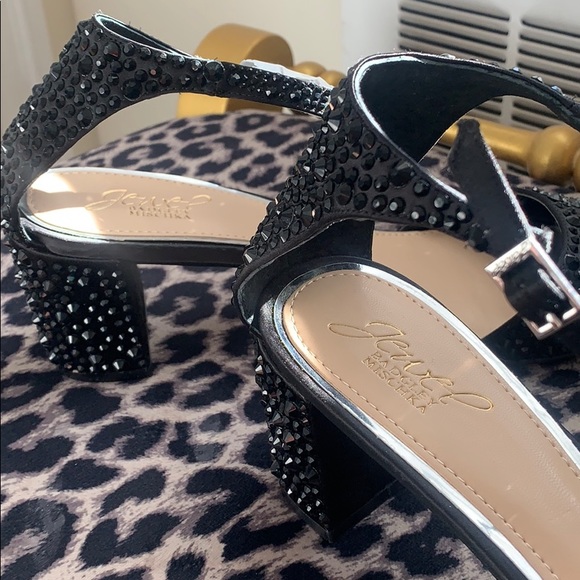 STUNNING Badgley Mischka Sparkly Heels - Picture 10 of 14